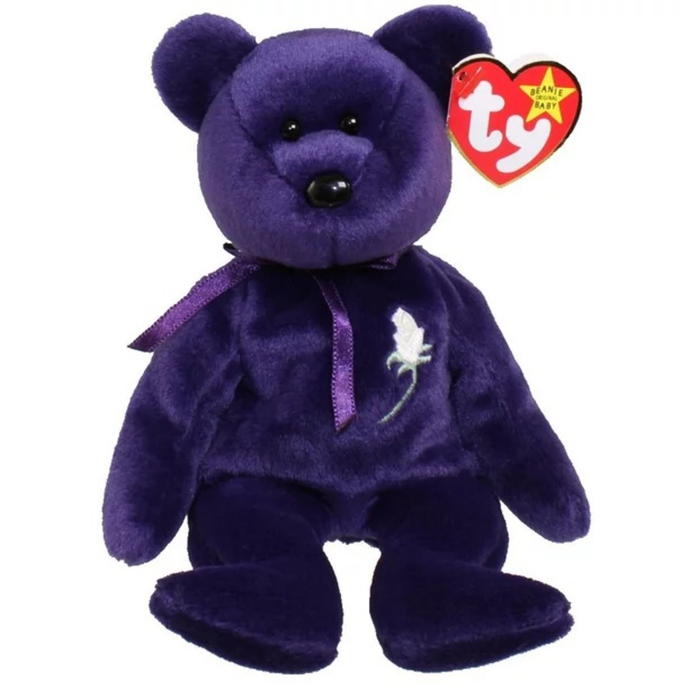 Princess Diana Rare Ty Beanie Baby Retired Mint Condition New with Tags